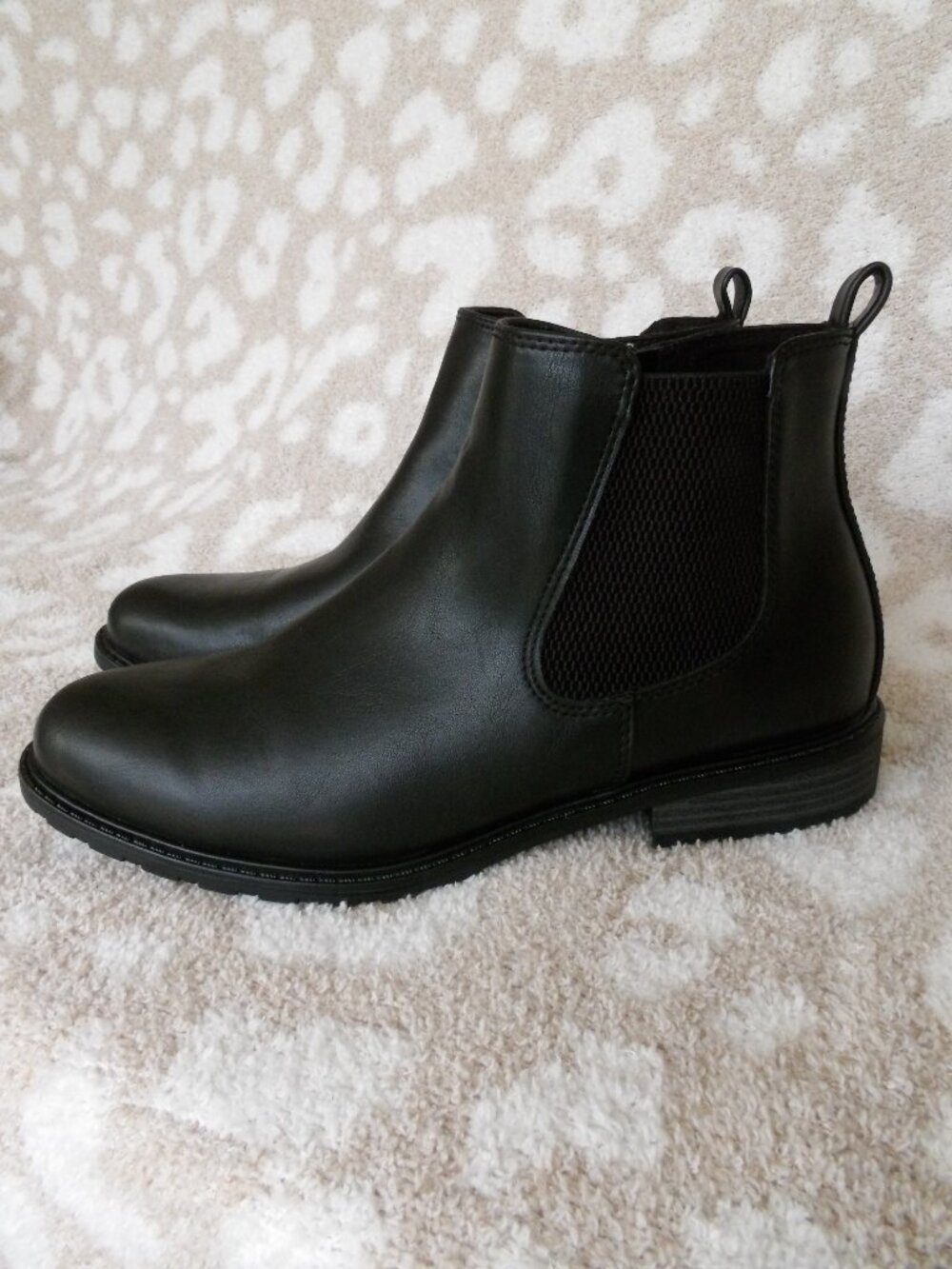 Sonoma Goods for Life Brantlee Womens Chelsea Boots | Black | Size 10